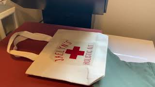 How To Apply HTV to a Canvas Bag [upl. by Leeth138]