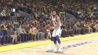 NBA 2K24  Dallas Mavericks Klay Thompson Vs Golden State Warriors Buddy Hield NBA 2K25 Rosters [upl. by Nomaid]