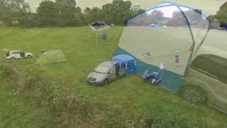 Camper Van And Arpenaz Awning SetUp  Review [upl. by Mauri]