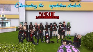 Mission by a client Eliminating students with  reputation Yandere Simulator Mission Mode [upl. by Fisher]