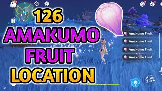 126 Amakumo Fruit location  Raiden Ascension Quick guide  Genshin Impact 21 [upl. by Irianat]