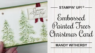 Unboxing NEW SeptDec 2024 Mini Catalogue Products amp Embossed Painted Trees Christmas Card [upl. by Eanyl658]