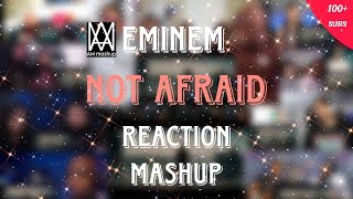 Eminem  Not Afraid  Reaction Mashup▶️ 100 subs special [upl. by Shiekh]