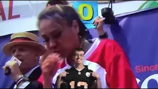 2024 Nathans Hot Dog Eating Contest FULL  Miki Sudo EATS RECORD 51 HOT DOGS  FAN REACTION [upl. by Persian]