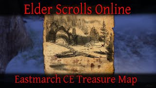 Eastmarch CE Treasure Map Elder Scrolls Online ESO [upl. by Aihgn458]