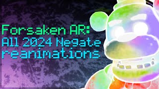 Forsaken AR All 2024 Negate Freddy reanimations  Read description [upl. by Hakilam]