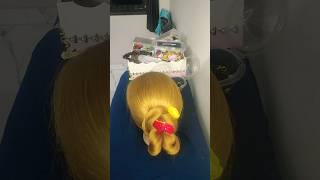 bunhairstyle youtube trending tutorial trend youtuber 1000subscriber shorts [upl. by Cartwell934]