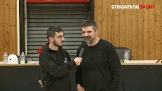 Ai microfoni di streamingsportit Davide Torresan coach Istrana Basket femminile [upl. by Ibrik]