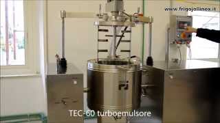 FRIGOJOLLINOX srl Turboemulsore Laboratorio cosmetico farmaceutico chimico [upl. by Darrej202]