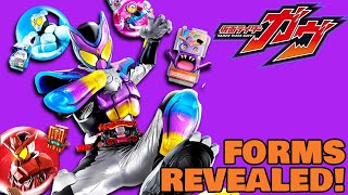 Four Forms For Kamen Rider Gavv Revealed [upl. by Nasho]