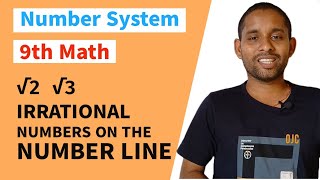 Irrational Numbers On The Number Line  Number System  9th Class  CBSE  Maths [upl. by Hsenid]