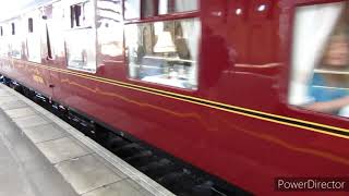 45690 Leander on The Scarborough Flyer 050621 [upl. by Elleon]