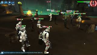 SWGOH Sector 4 40 Blights one mission 10 31 24 [upl. by Kidd]