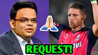 BCCI REQUEST to England Cricket Board 🙏 Jos Buttler IPL 2024 Cricket News Facts [upl. by Enahpad614]