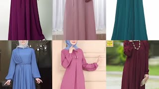 stylish simple plain abaya designabayatrending dresssummerlatestfashiontrendsabayacollection [upl. by Imoin]