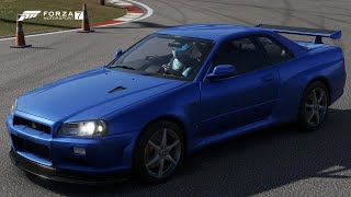 Forza Motorsport 2002 Nissan Skyline GTR VSpec II [upl. by Alegnad]