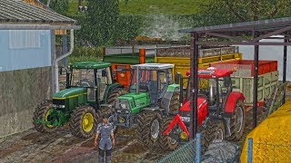 MONTAGE  ENSILAGE DHERBEGRASS SILAGE  Farming Simulator 17  FR 1080pᴴᴰ [upl. by Attenreb]