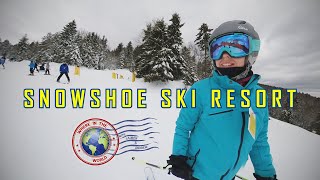 Snowshoe Mountain Ski Resort in West Virginia USA [upl. by Anelagna]