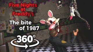 The Bite of 87Freddys Pizzeria Experience 2 Bite ending [upl. by Budge53]