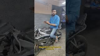 Suzuki GS 500 modification to Yamaha R6 shortvideo suzuki yamahar6 [upl. by Aicatsan]