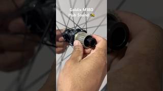 Hub Sound  Goldix M180 Boost MS Centerlock hubsound [upl. by Peirce]