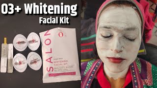 O3 Whitening Facial Kit ਕਿੱਦਾਂ ਲਗਾਈਏ  How to use O3 Whitening Facial Kit Step By Step [upl. by Isied]