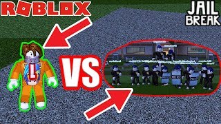 INSANE 13 CAMPING COPS vs 1 PRISONER  Ultimate Escape Challenge Roblox Jailbreak Sponsors Collab [upl. by Oribel]