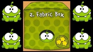 Cut the Rope Fabric Box Levels 125 3 Stars [upl. by Sirron]