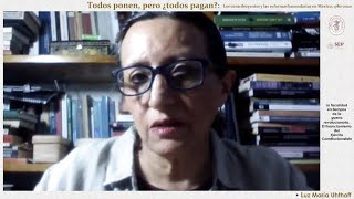 La fiscalidad en tiempos de la guerra revolucionaria El financiamiento de Luz María Uhthoff [upl. by Ellehcrad]