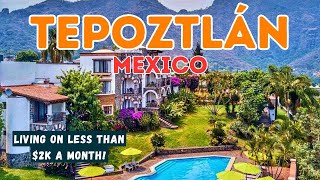 TEPOZTLAN Affordable Charm amp Close to Mexico City 600 Rentals [upl. by Regnij]