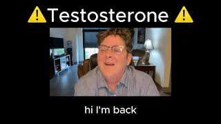 FTM Detransition A Word About Testosterone [upl. by Chaffee]