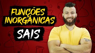 FUNÇÕES INORGÂNICAS  SAIS [upl. by Enorej]