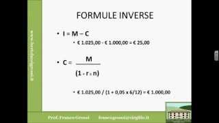 MATEMATICA FINANZIARIA LEZIONE 2 [upl. by Bowerman367]