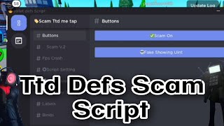 ✨️toilet Tower defense scam Script ✅️Easy Get Uints🗒pastebin [upl. by Yrreb]