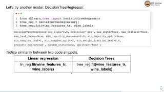 Selection and training of ML models [upl. by Bringhurst]