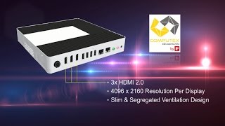 IBASE SI613 3x 4K Digital Signage Player [upl. by Olivette]