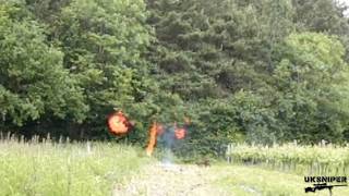 Shooting amp Exploding PropaneButane Tank in Slow Motion with 17HMR Rifle [upl. by Russo]