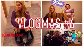 VLOGMAS 6 Mikulášská nadílka Bobování doma Recept na čaj Kuba a Danča [upl. by Eellehs367]