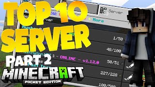 ✔️ Top 10 NEUE Minecraft PE Multiplayer SERVER  ★「MCPE DEUTSCH MULTIPLAYER SERVER」Part 1 StyloHD [upl. by Aerdnuahs]