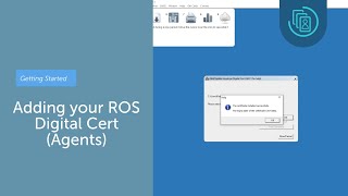 Installing your ROS Digital Cert  Agent  Thesaurus Payroll Manager 2022 [upl. by Ilrebma]