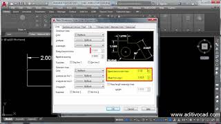 Configurar cotas de arquitetura no AutoCAD [upl. by Suhploda]