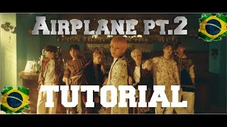 TUTORIAL “AIRPLANE PT2” BTS 방탄소년단  COREOGRAFIA OFICIAL MIRRORED PTBR🤗🔥  Fã dança [upl. by Weed]