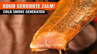 Zalm Koud Roken op de BBQ  Hoe werkt dat [upl. by Nerb]