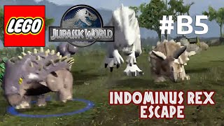 LEGO JURASSIC WORLD BONUS 5  INDOMINUS REX ESCAPE  KUKUWADEWI TV [upl. by Marcia364]