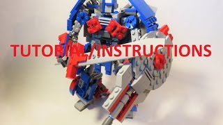 TUTORIALINSTRUCTIONS Lego Transformers Age of Extinction Optimus Prime Western Star [upl. by Thun22]