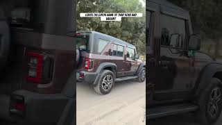 THAR ROXX UNIQUE COLOR ✅ automobile tharroxx shorts shortvideo tharroxx5door tharreels short [upl. by Rolanda454]