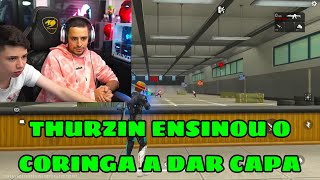 CORINGA VOLTOU PRO FREE FIRE E PEDIU PRO THURZIN COLOCAR A SENSI DELE NO EMULADOR [upl. by Vtehsta]