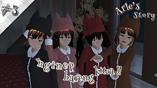 ARLE’S STORY 3 NGINEP BARENG KITAA  SAKURA SCHOOL SIMULATOR DRAMA [upl. by Benji1]