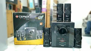 Cemex 9898BT 41 HOME THEATRE⚡UNBOXINGREVIEW⚡110WATTSONLY ₹4600BEST BUDGET HOME THEATRE UNDER 5K [upl. by Ativahs]