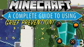 A Complete Guide To GriefPrevention How To Setup amp Use Grief Prevention on A Minecraft Server [upl. by Allana]